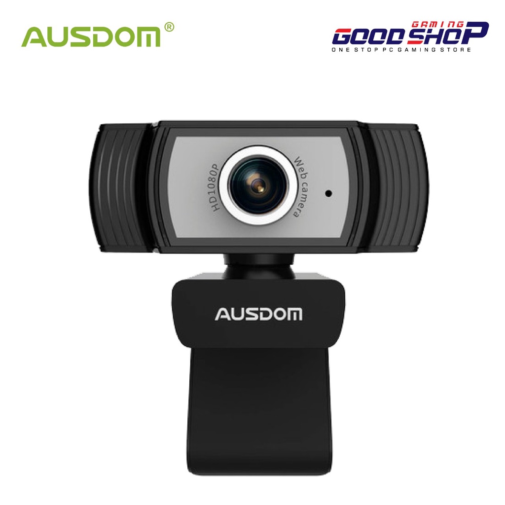 Ausdom Webcam 1080P with Microphone Manual Focus - AW33