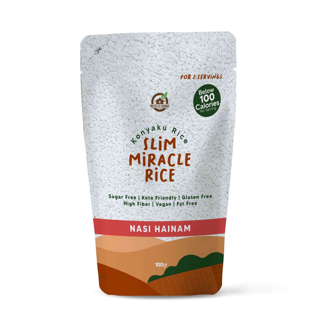 Slim Miracle Rice (Konnyaku Rice) 100 Gr