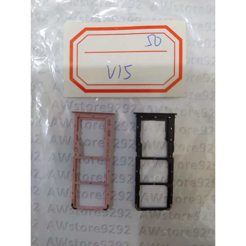 Tempat Dudukan Simcard Simtray Sim Tray Card Lock Vivo V15