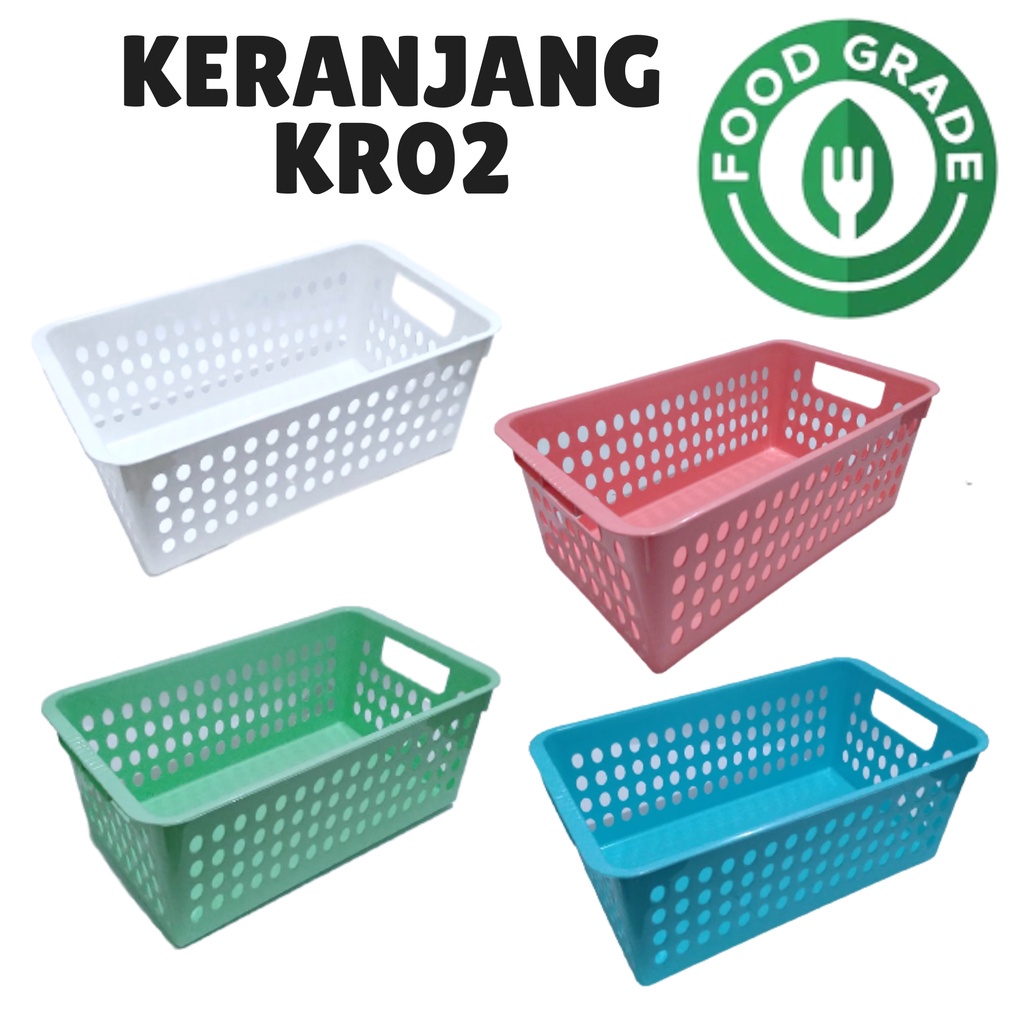 KERANJANG SERBAGUNA STORAGE BASKET / BOX SERBAGUNA / CONTAINER BOX / STORAGE BASKET