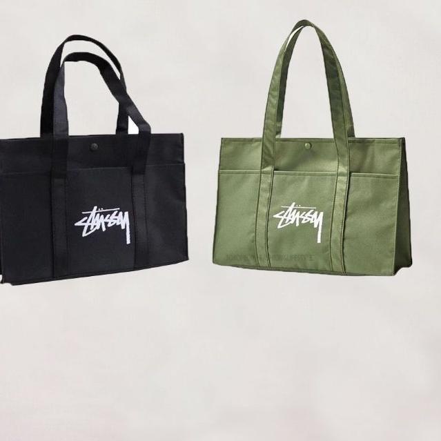 Stok Terbatas Stussy Military Green Tote Bag