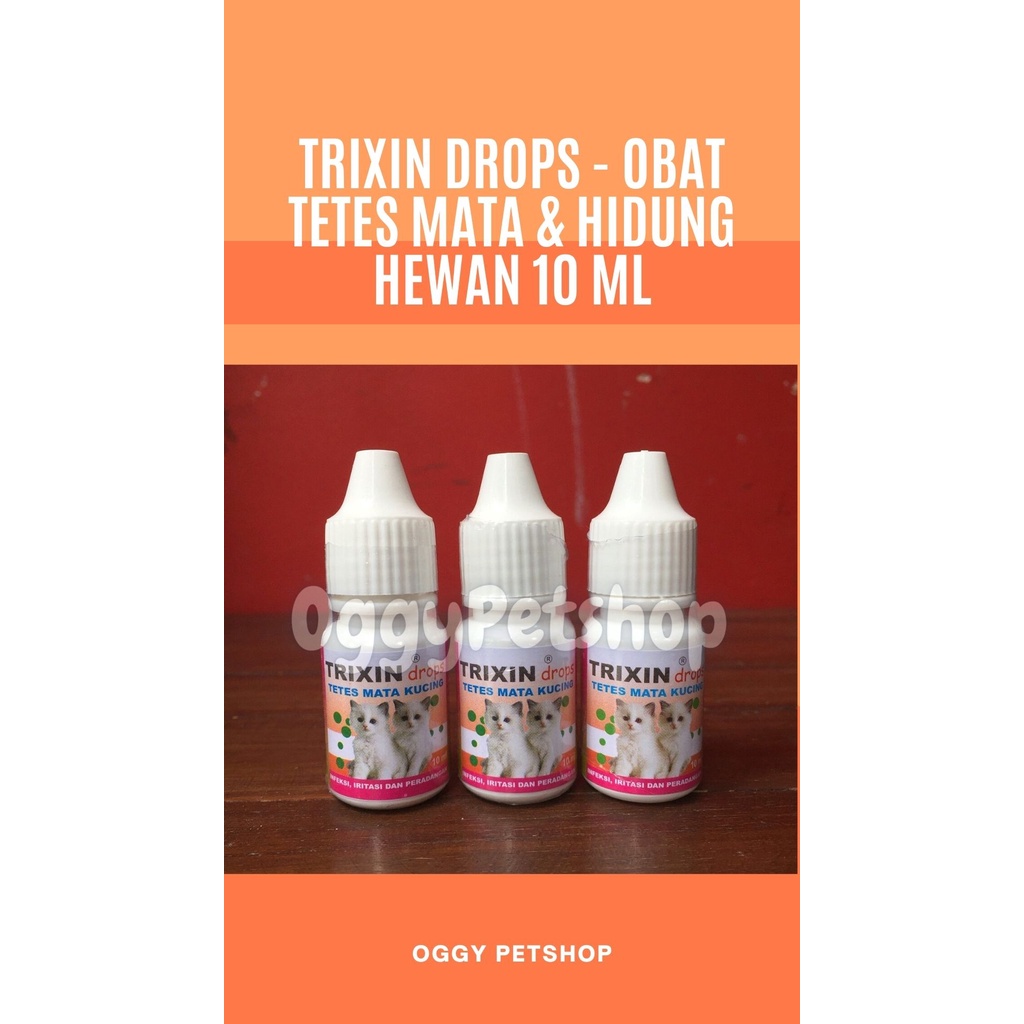 TRIXIN - Obat Tetes Mata Kucing 10 ml