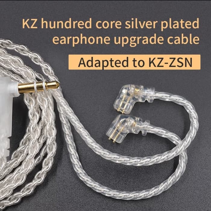 Kabel Upgrade KZ Cable Silver Cable Upgrade for KZ Earphone