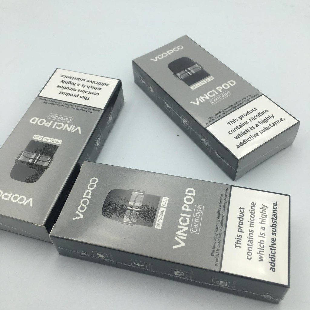 CATRIDGE VOOPOOO VINCI PODs MODs 0.8 ohm AUTHENTIC HARGA PER 1 PCS