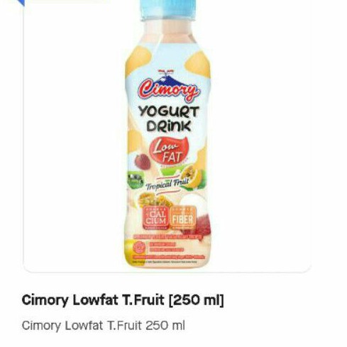 

Cimory Lowfat T.Fruit 250ml