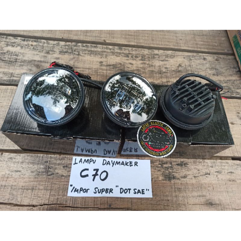lampu daymaker c70 c50 original super terang
