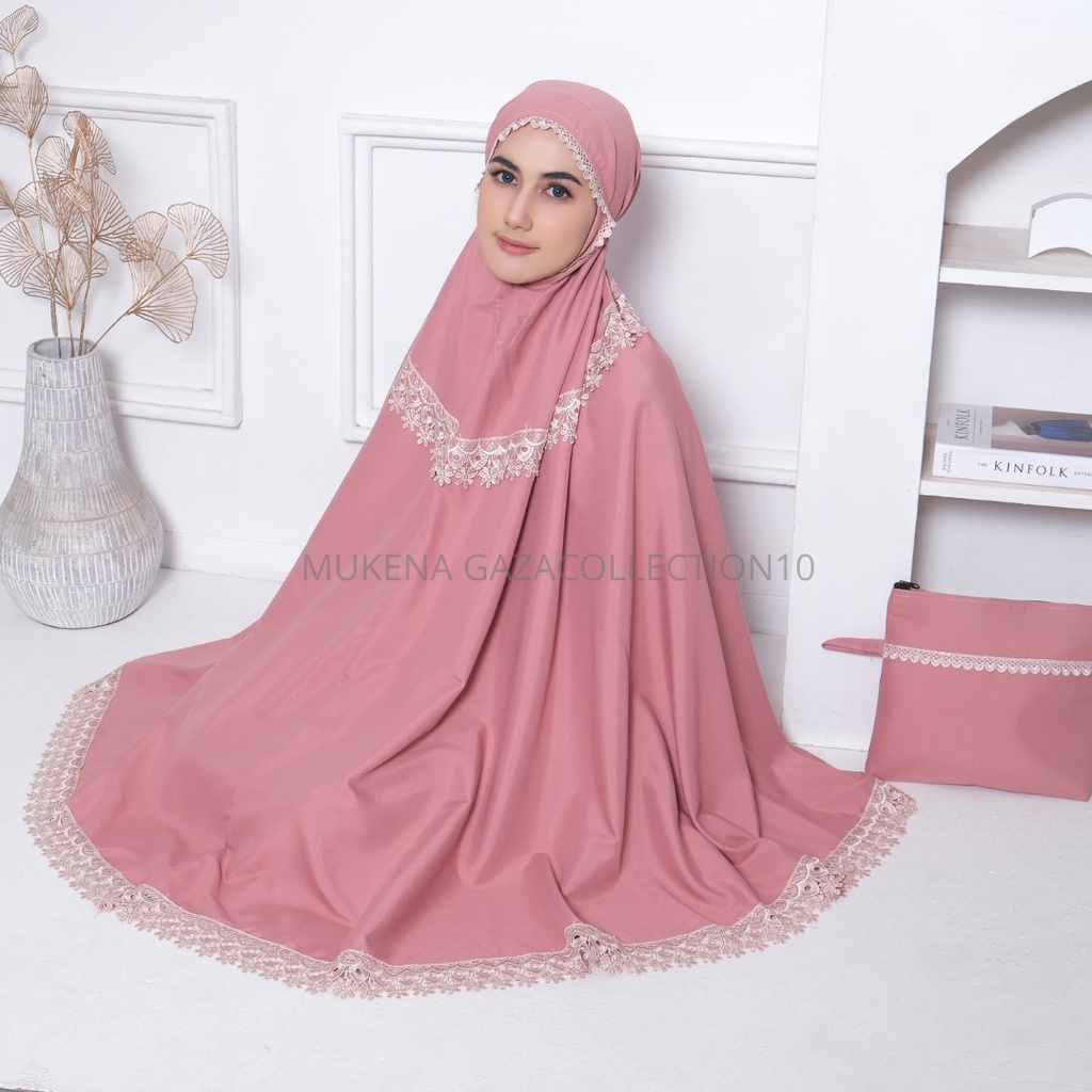 Mukena Dewasa Camila Travelling Katun mikro