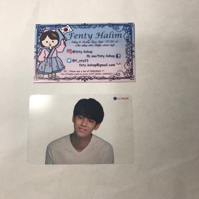 The Saem X Seventeen PC Only (Hoshi, Wonwoo, Mingyu)