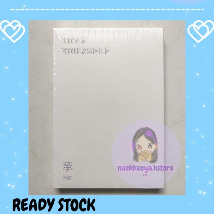 ALBUM SEALED LOVE YOURSELF HER (L,O,V,E) -BTS Star Seller Termurah
