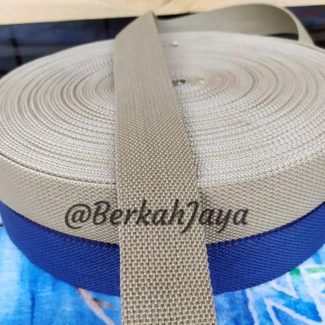 TALI WEBBING TAS BAHAN KATUN 3.8 CM METERAN