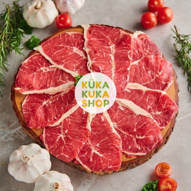 AUS RibEye Beef Slice 500gram Lean Meat Cocok utk Sukiyaki / Shabu2