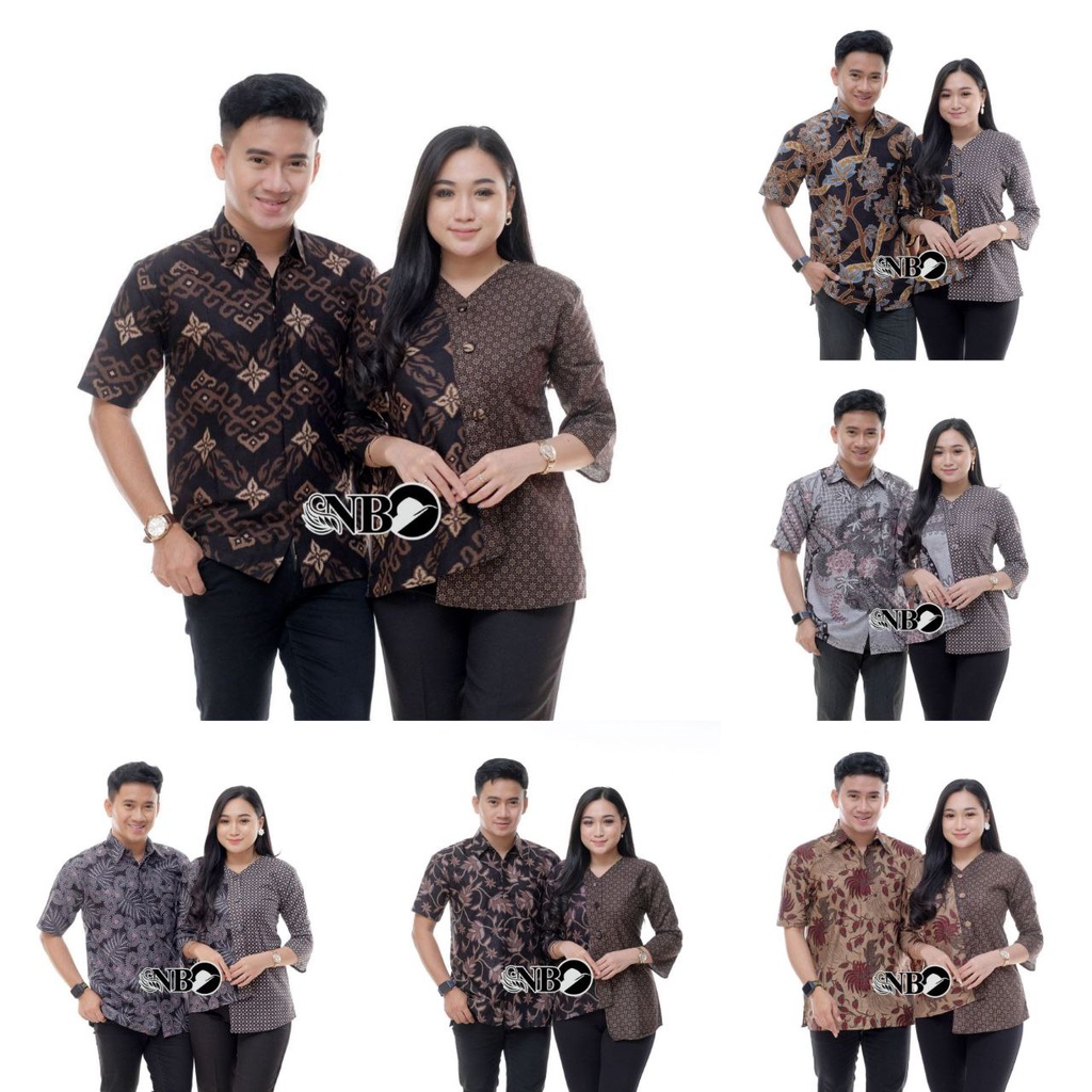 TERBARU BAJU SERAGAM BATIK - Couple sweet - Batik Couple Ori Ndoro Jowi DNT Garansi ory|ruzlimumet