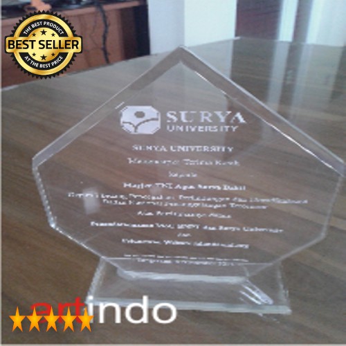 

Plakat Akrilik / Plakat PL17/ piala acrylic #BISAGOJEK