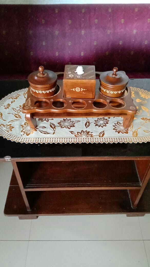 Set Tempat Aqua Toples Dan Box Tisu