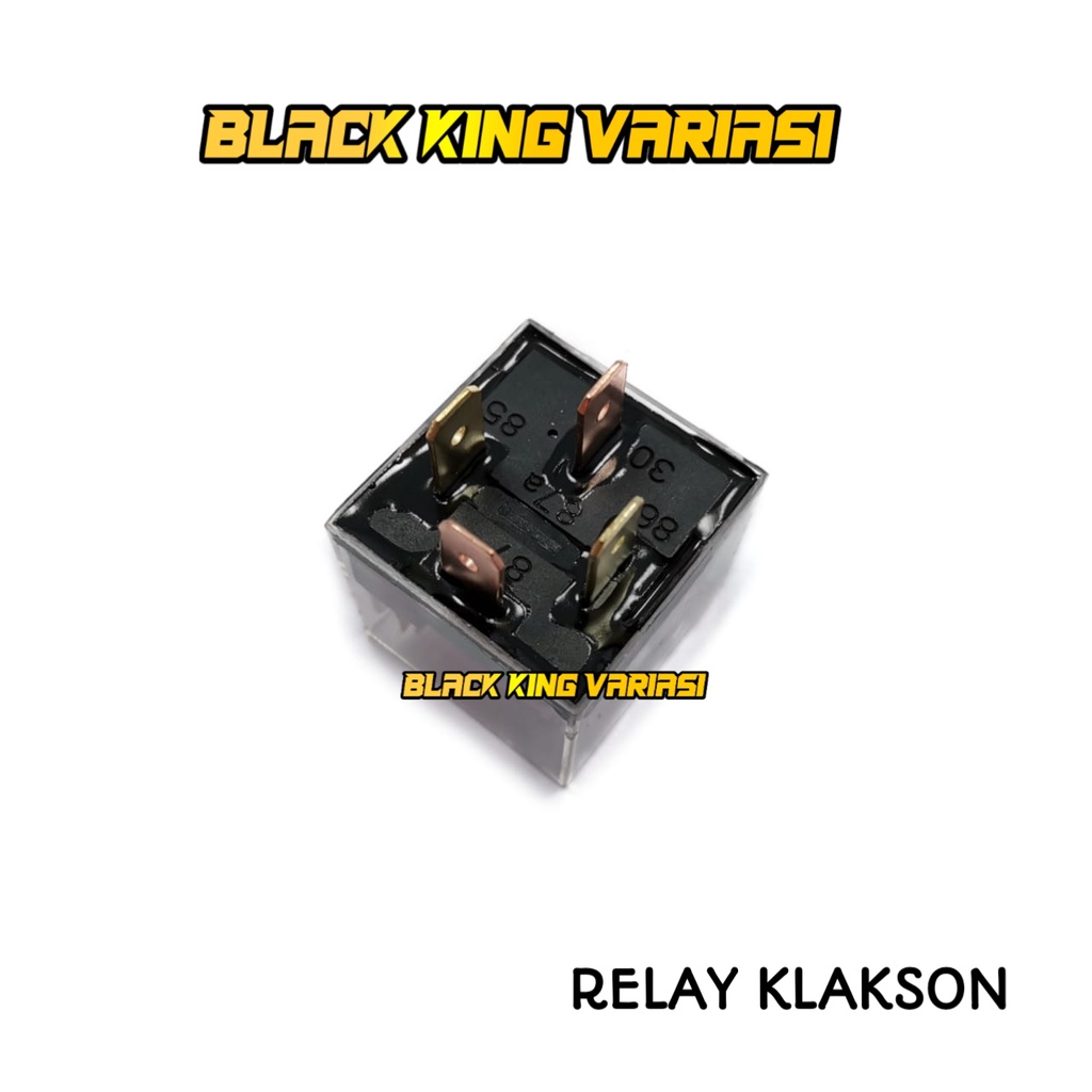 Relay Klakson 12 Volt CR7 Alarm Transparan Universal 12 Volt 4 Kaki Relay Transparan 4 Kaki 12 Volt 40 80 Ampere Relay Klakson Lampu