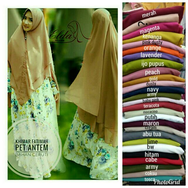 Khimar Fatimah By Elda Hijab