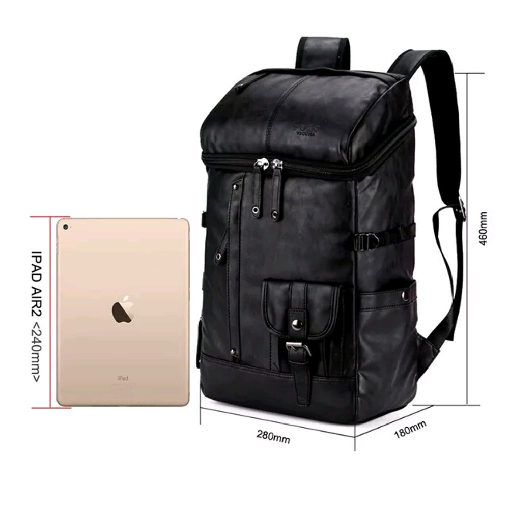 tas ransel pria kulit asli garut