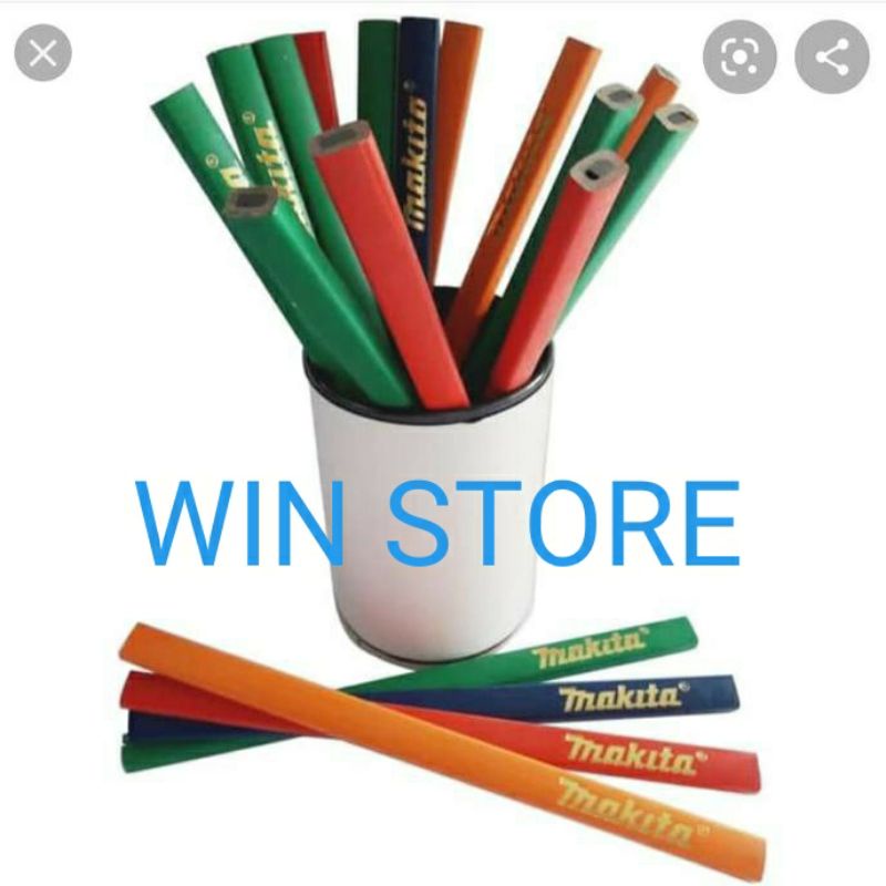 

Pensil tukang bangunan kayu MAKITA pinsil pencil pincil