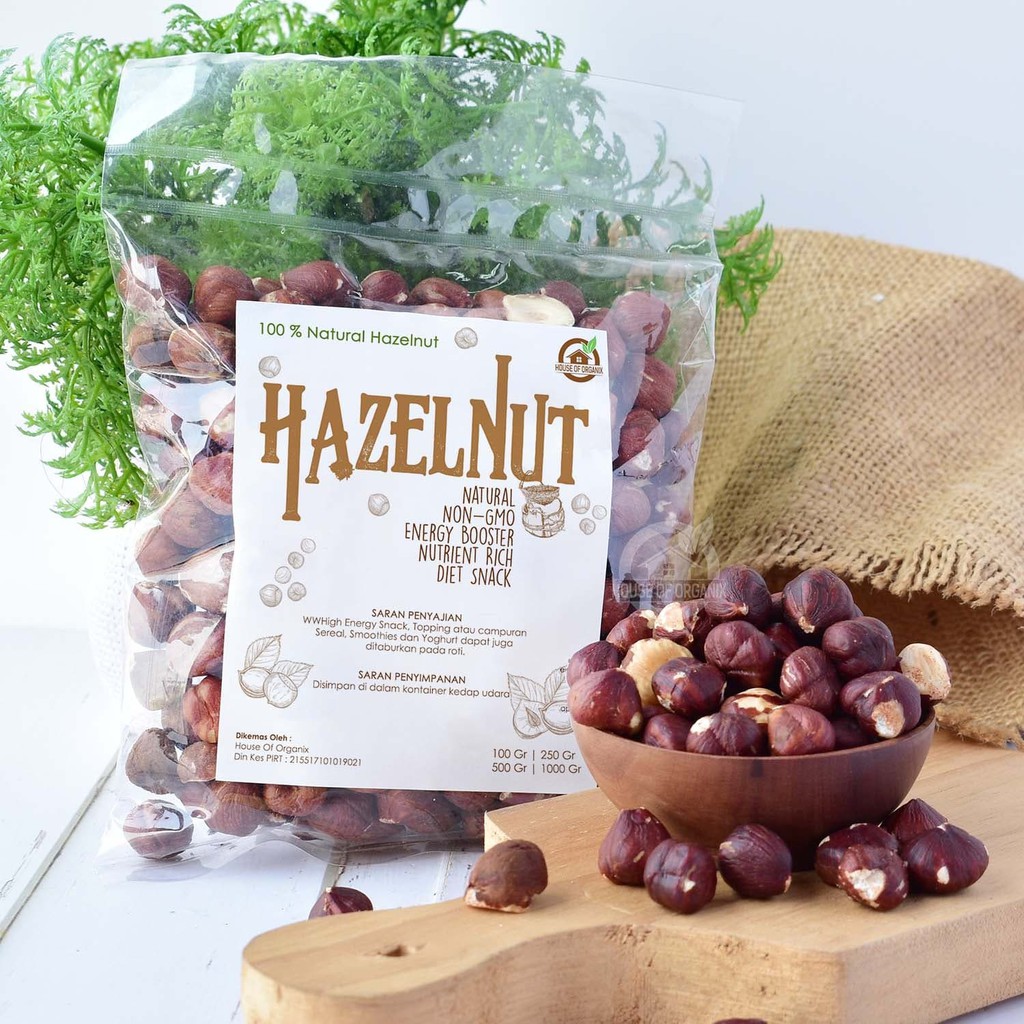 

PROMO NATURAL KACANG HAZELNUT 100GR TERMURAH