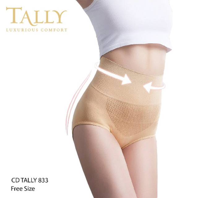 TALLY Celana dalam wanita CORSET Perut 833 Body Stretch