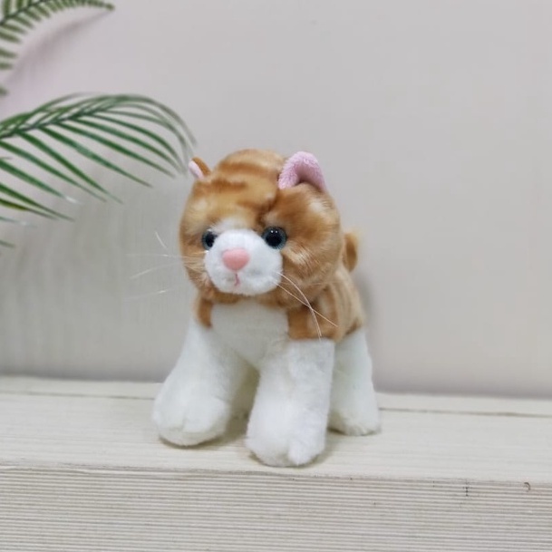 Boneka Kucing Kecil 20cm/Boneka Cat/Animal Boneka/Boneka Baby Kucing/Kado Boneka Animal