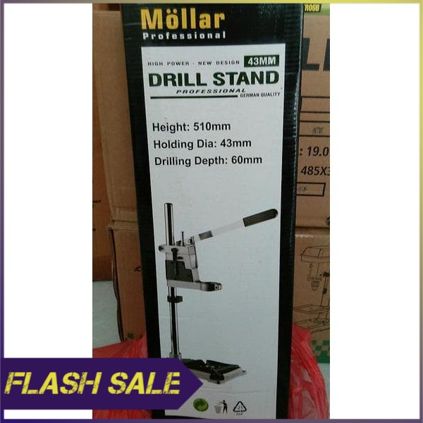 Dudukan Mesin Bor  Drill Stand Mollar Mesin Bor duduk alas bahan besi