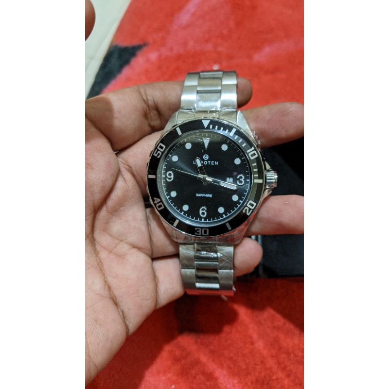 Jam Tangan Pria Original Lofoten 6153 Kaca Sapphire Nice