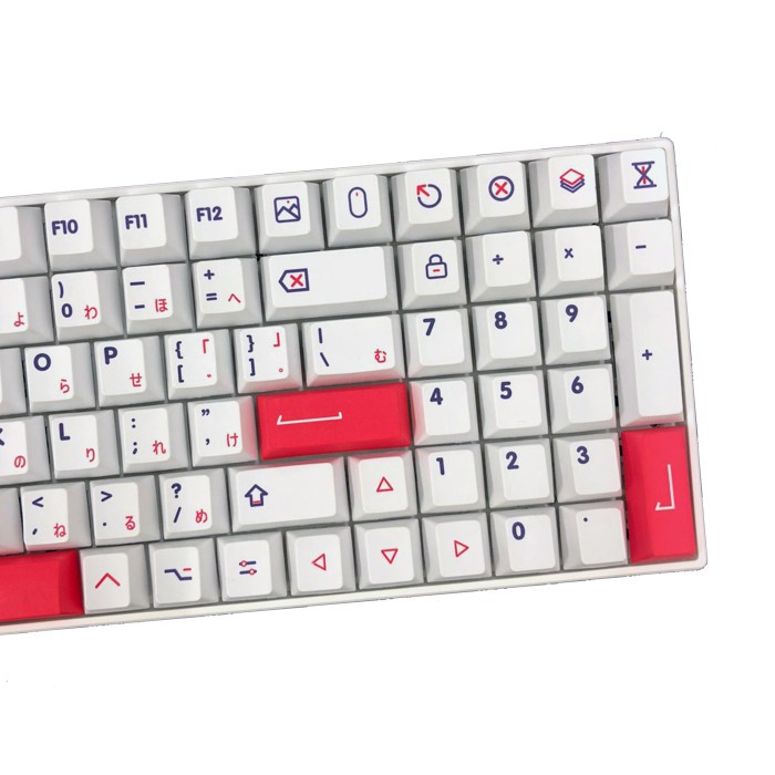 KEYCAPS KON MOMO PBT CHERRY PROFILE SUBLIM MECHANICAL KEYBOARD