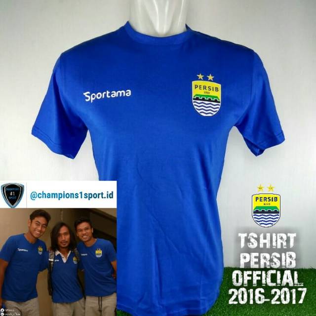 Kaos Persib Official 2016 Biru