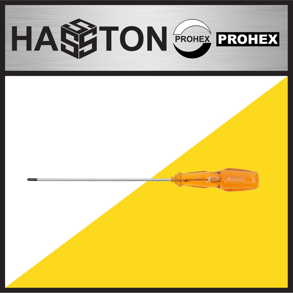 

HASSTON Obeng Plastik Radio CRV Wishki 6" (+) (2519-024)