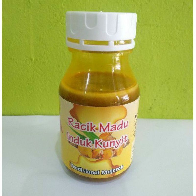 

Madu Lambung || Madu Maag || Racik Madu Induk Kunyit 300 gr Hebal Tradisional
