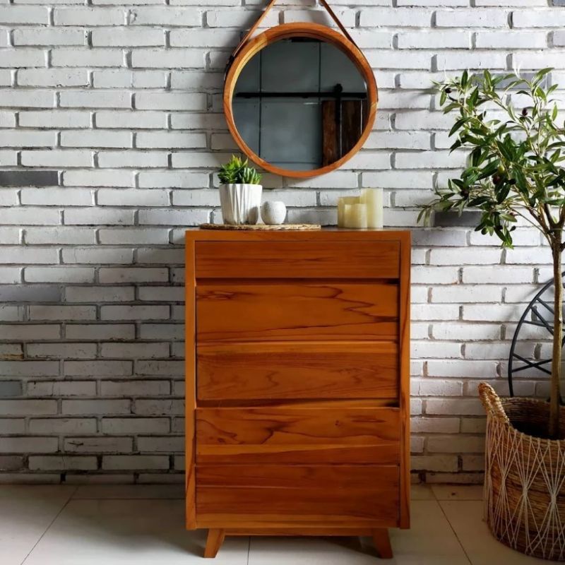 SET MEJA RIAS JATI JEPARA / LEMARI RIAS JATI / MIRROR RIAS JATI