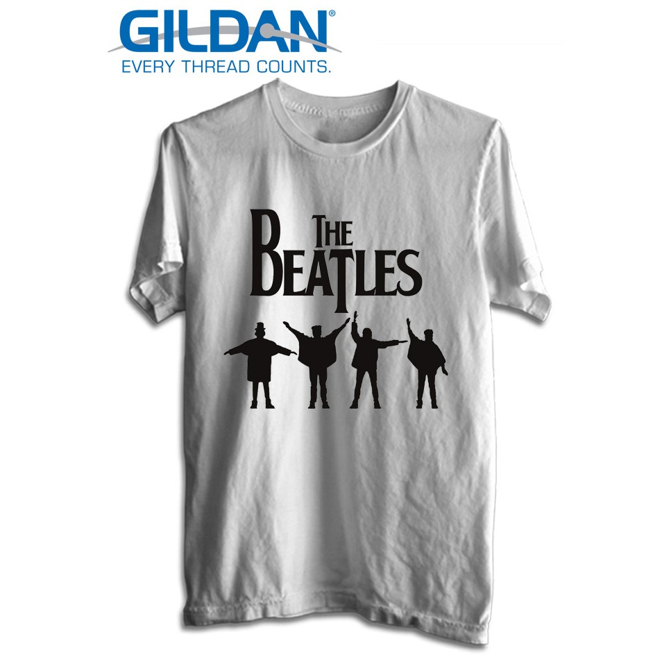 KAOS BAND THE BEATLES TSHIRT ORIGINAL GILDAN SOFTSTYLE 13