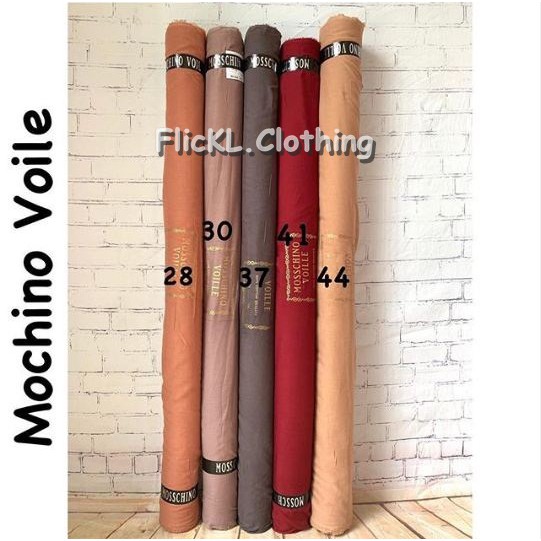 Bahan Kain Moschino Voile Muslim Rollan