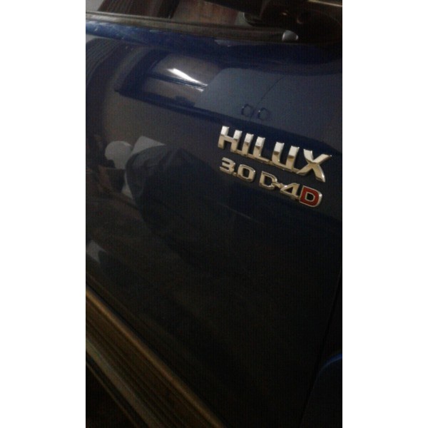 Stiker Emblem Logo TOYOTA hilux D4D VVTI Untuk Mobil