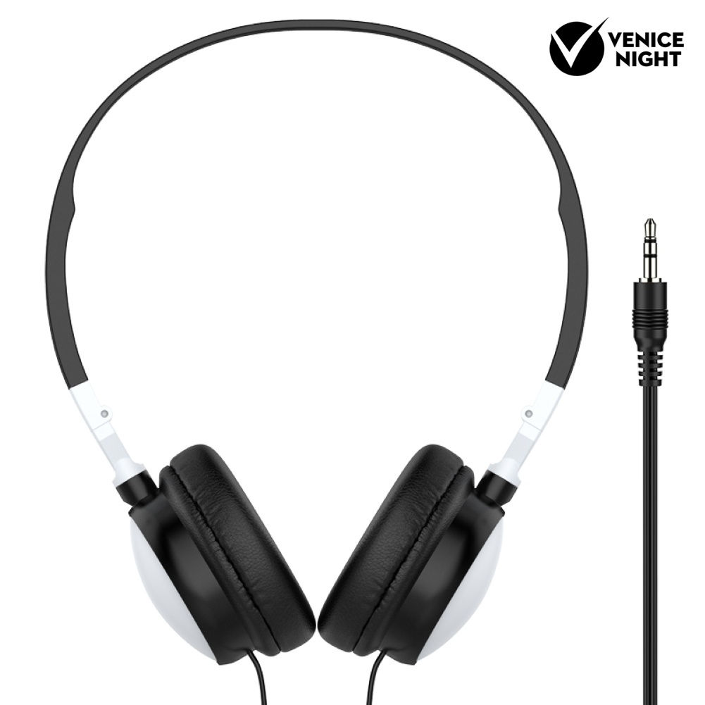 (VNEP) (Berkabel) Headset Headphone Gaming HiFi Bass Lipat Jack 3.5mm Untuk Handphone / Tablet