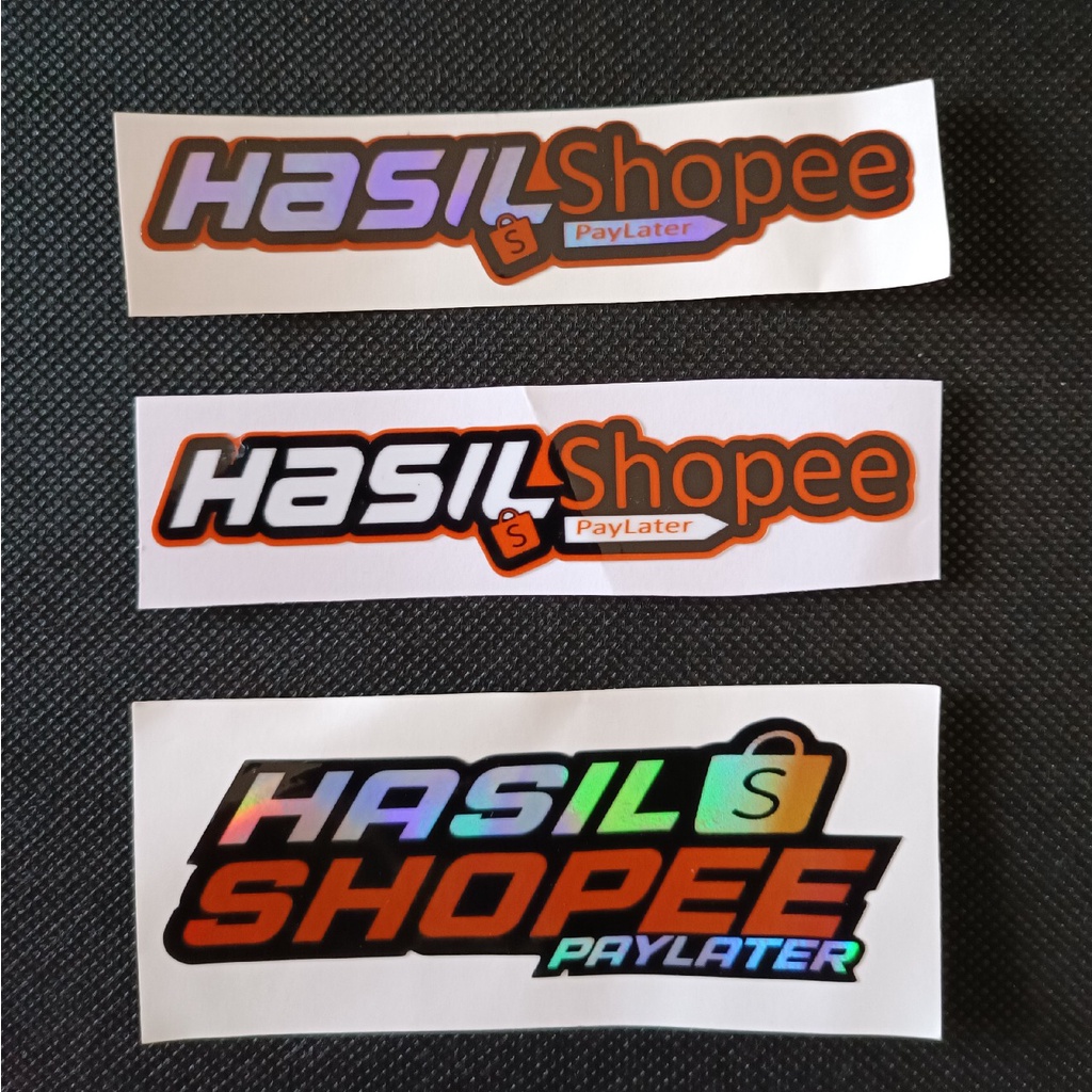 

stiker shopee pay later / stiker lucu / stiker kata kata / stiker hologram / stiker print cutting / stiker shopee