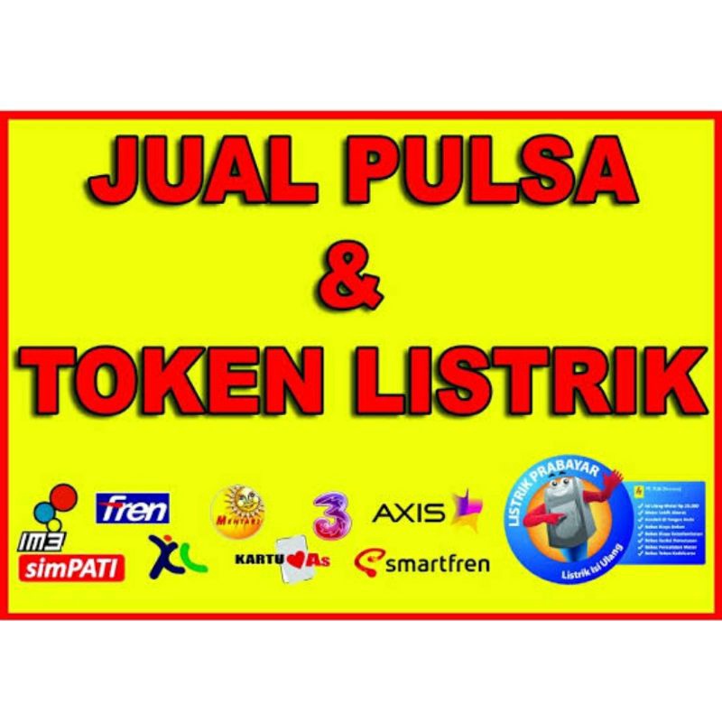 pulsa dan token listrik