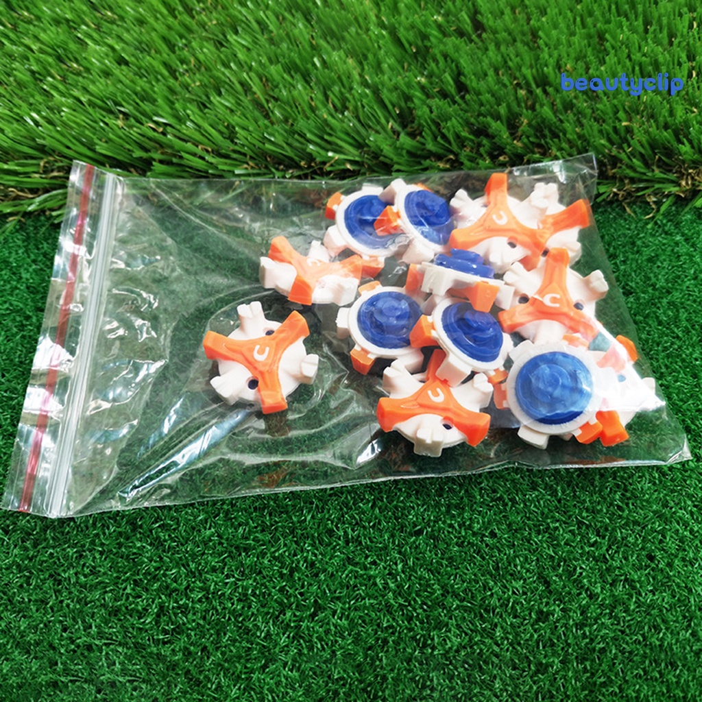 (BP) 10pcs / Set Pin Spike Sepatu Golf Pengganti Ultra Tipis