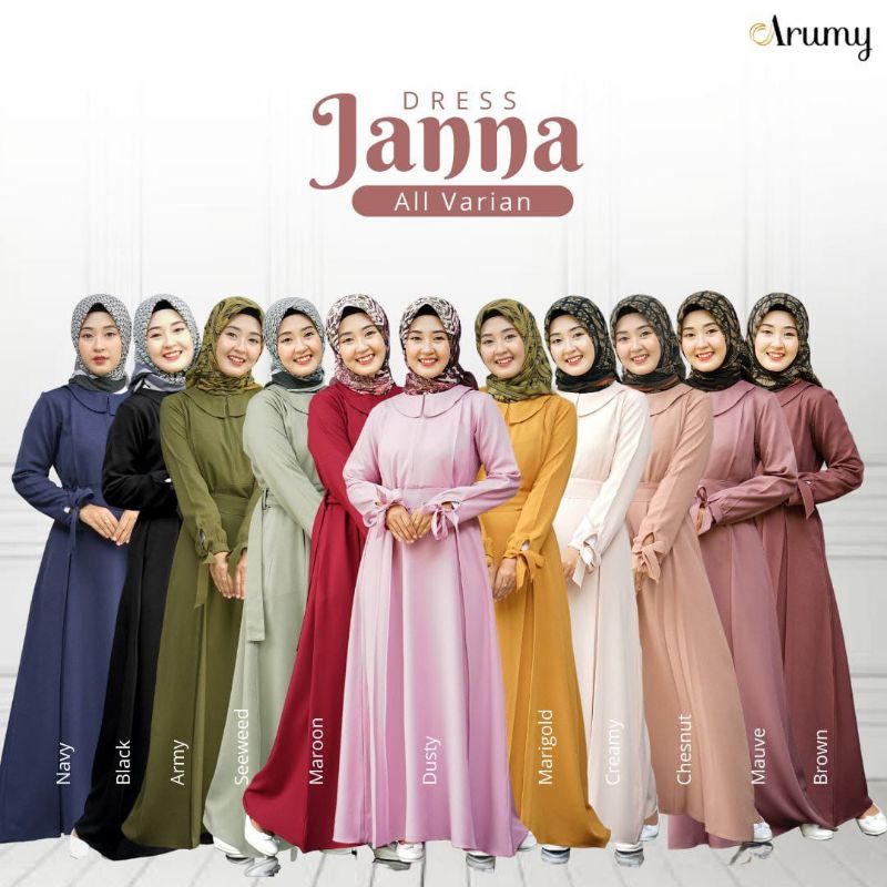 Janna dress by arumy official