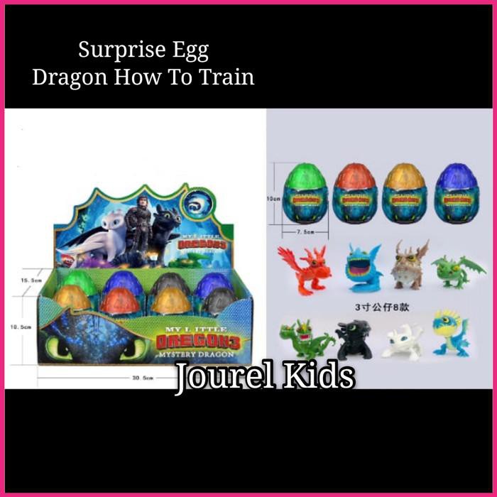 Unik Mainan Mystery Egg How To Train Your Dragon Figure Naga Telur Surprise Murah