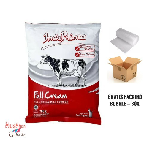 

Indoprima Full Cream Susu bubuk untuk Penggemuk Badan 700gr / 700 Gram