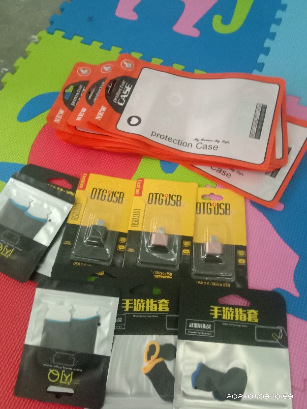 Pakingan Accesoris Hp Untuk Ukuran 12cm X 21cm