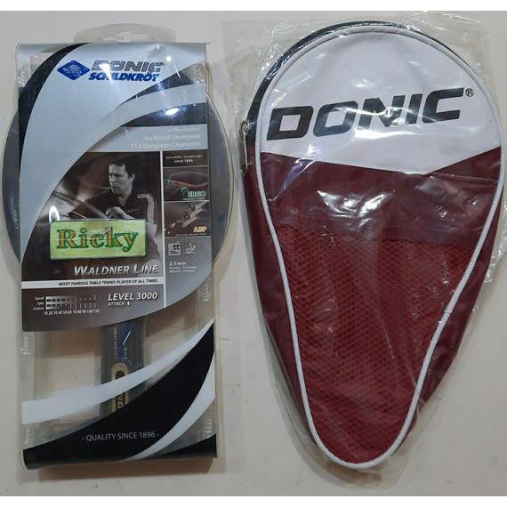 BET PINGPONG DONIC WALDNER LINE 3000 PLATINUM - BET DONIC WALDNER LINE LEVEL 3000 PLATINUM - CARBON
