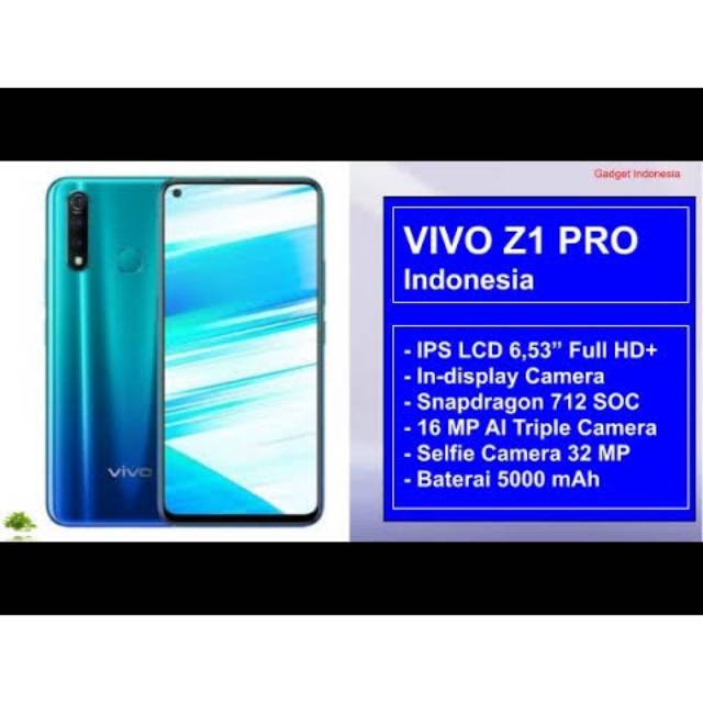 Vivo z1pro Ram 6/128 NEGO.