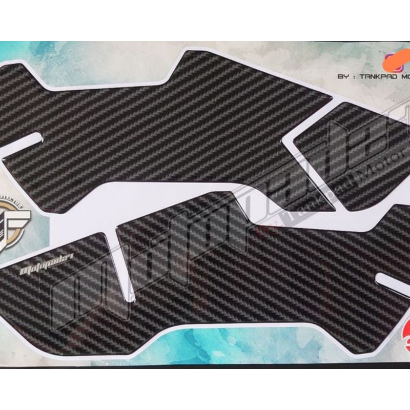 Sticker stiker Timbul Resin Sidepad Tankpad Deckpad Honda ADV 150