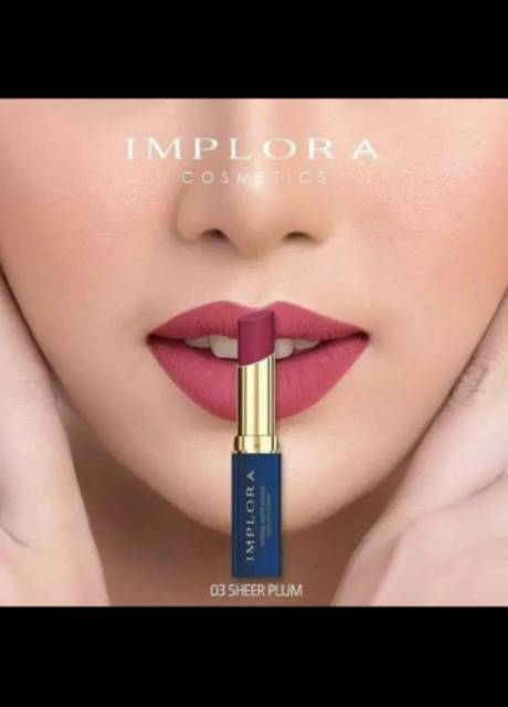 ❤mawarjingga❤ IMPLORA INTENS MATTE LIPSTIK lipstik putar implora