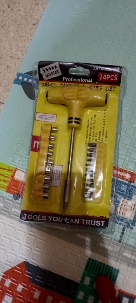 Set Lengkap 24 In1 Obeng Kunci T Palu Alat Tukang Bengkel Screwdriver Kunci Sock Bit Kunci Sok