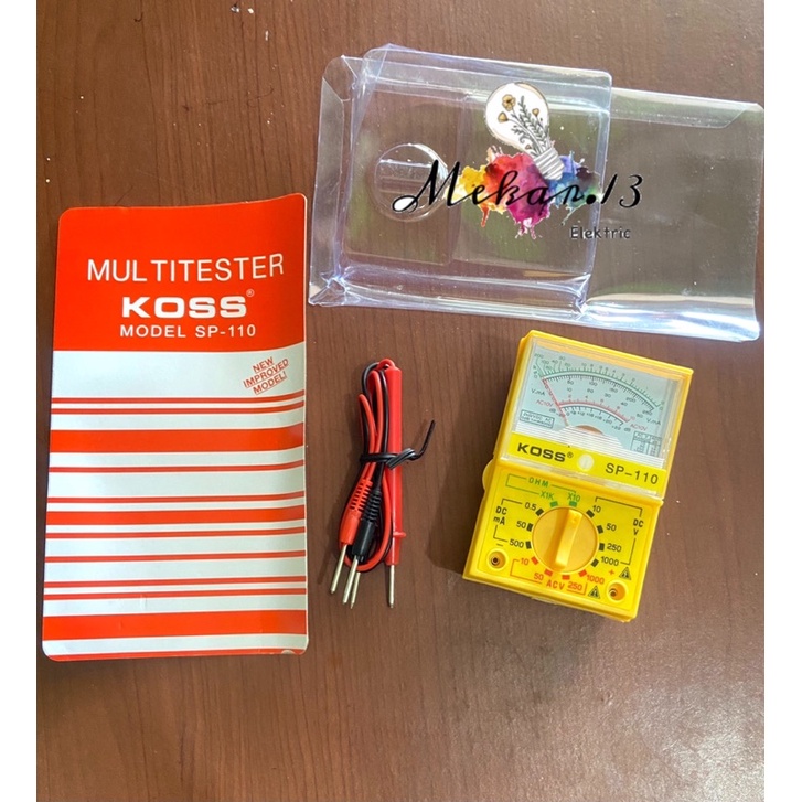 Multitester Analog Kecil Mini Koss SP - 110