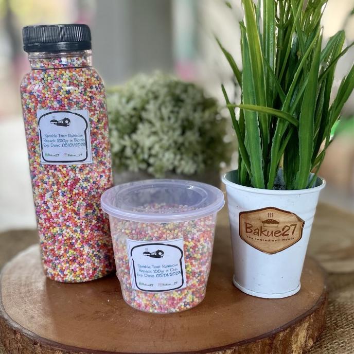 

SPRINKLE TRIMIT KUE WARNA WARNI 100g TERBARU Kode 1358